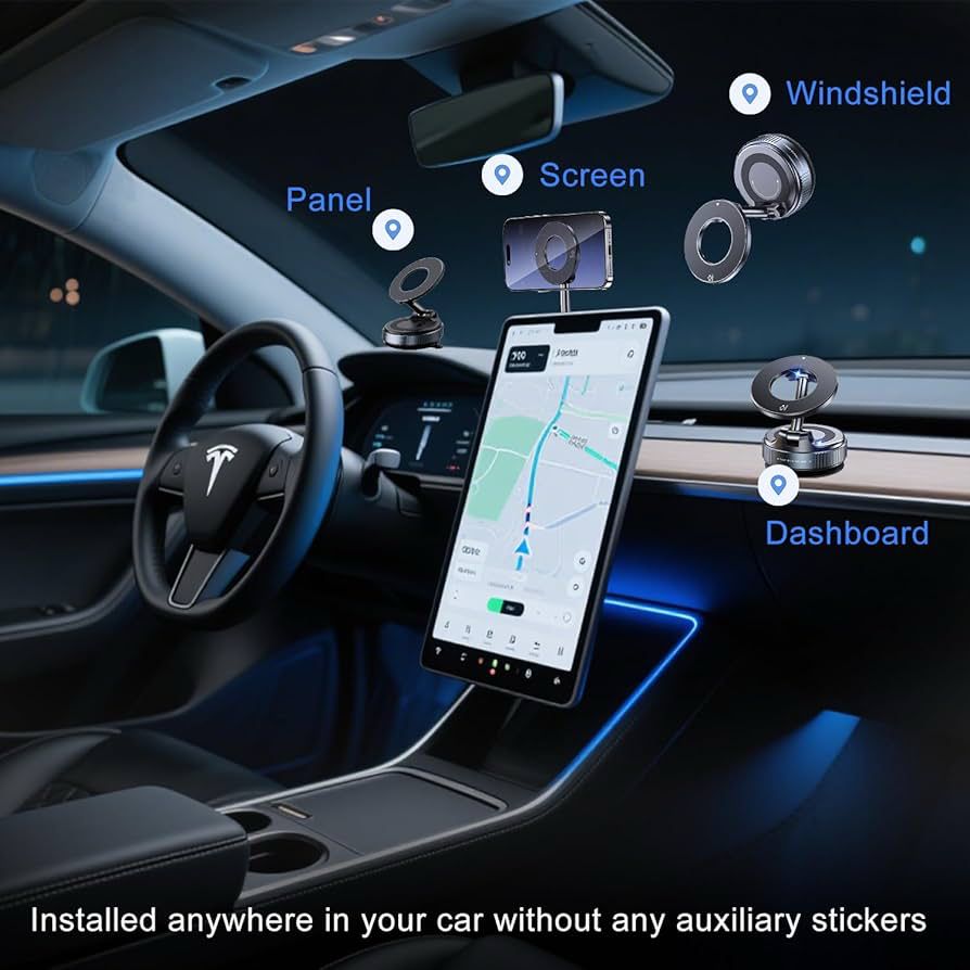 Vacuum Suction Magnetic Bracket