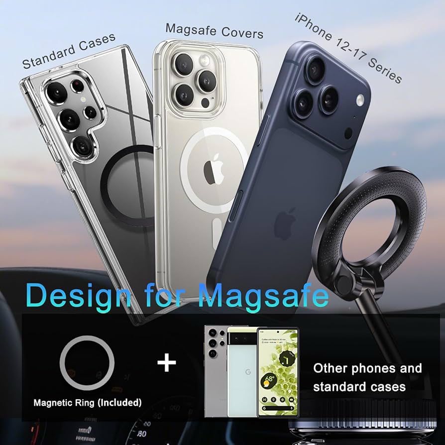 Vacuum Suction Magnetic Bracket